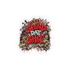 Spend Dat Shit sticker | Kiss-cut money graffiti decal