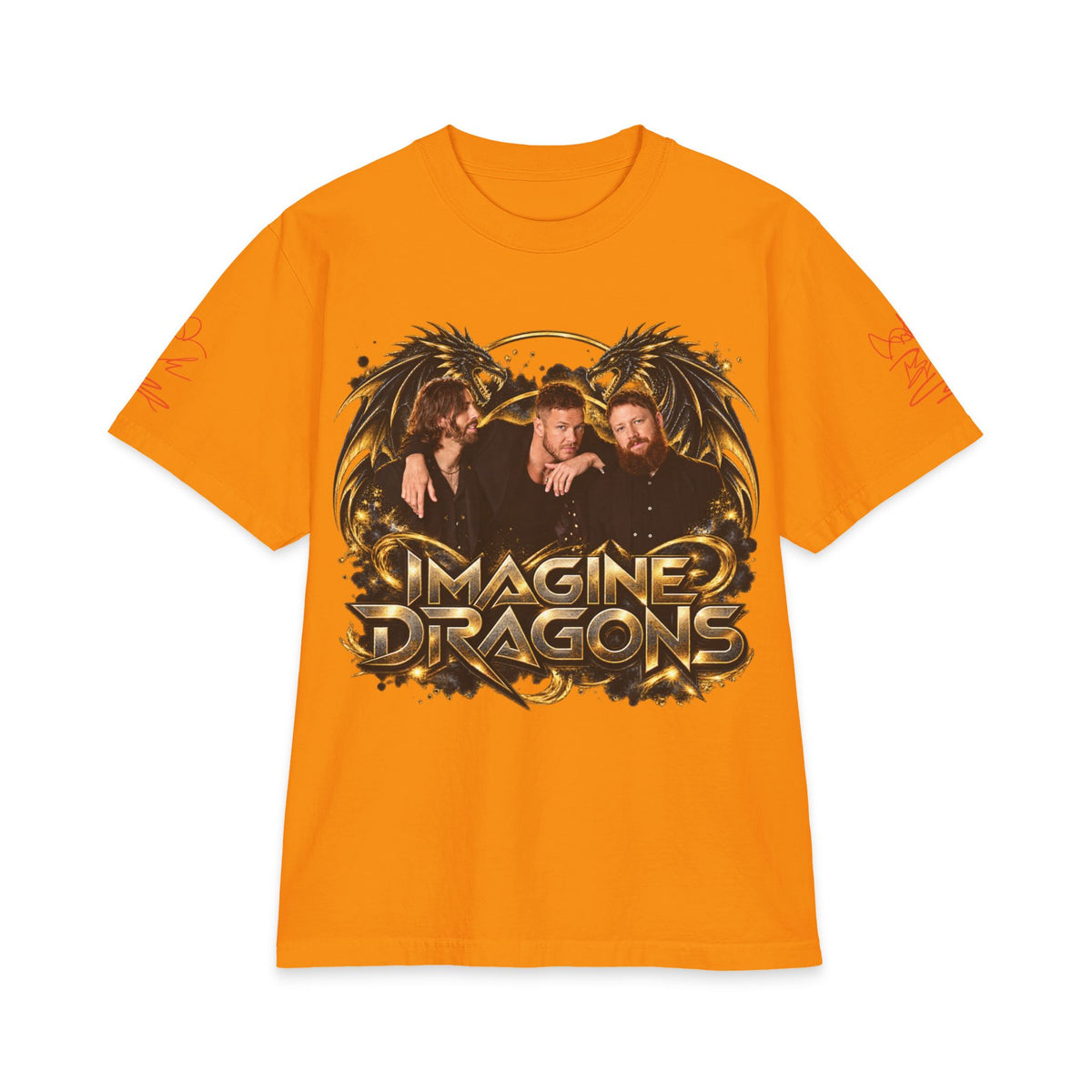 Imagine Dragon Logo T-Shirt | Band Photo Graphic Tee