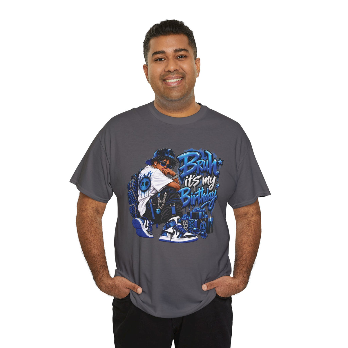 Bruh It’s My Birthday Graphic T-Shirt