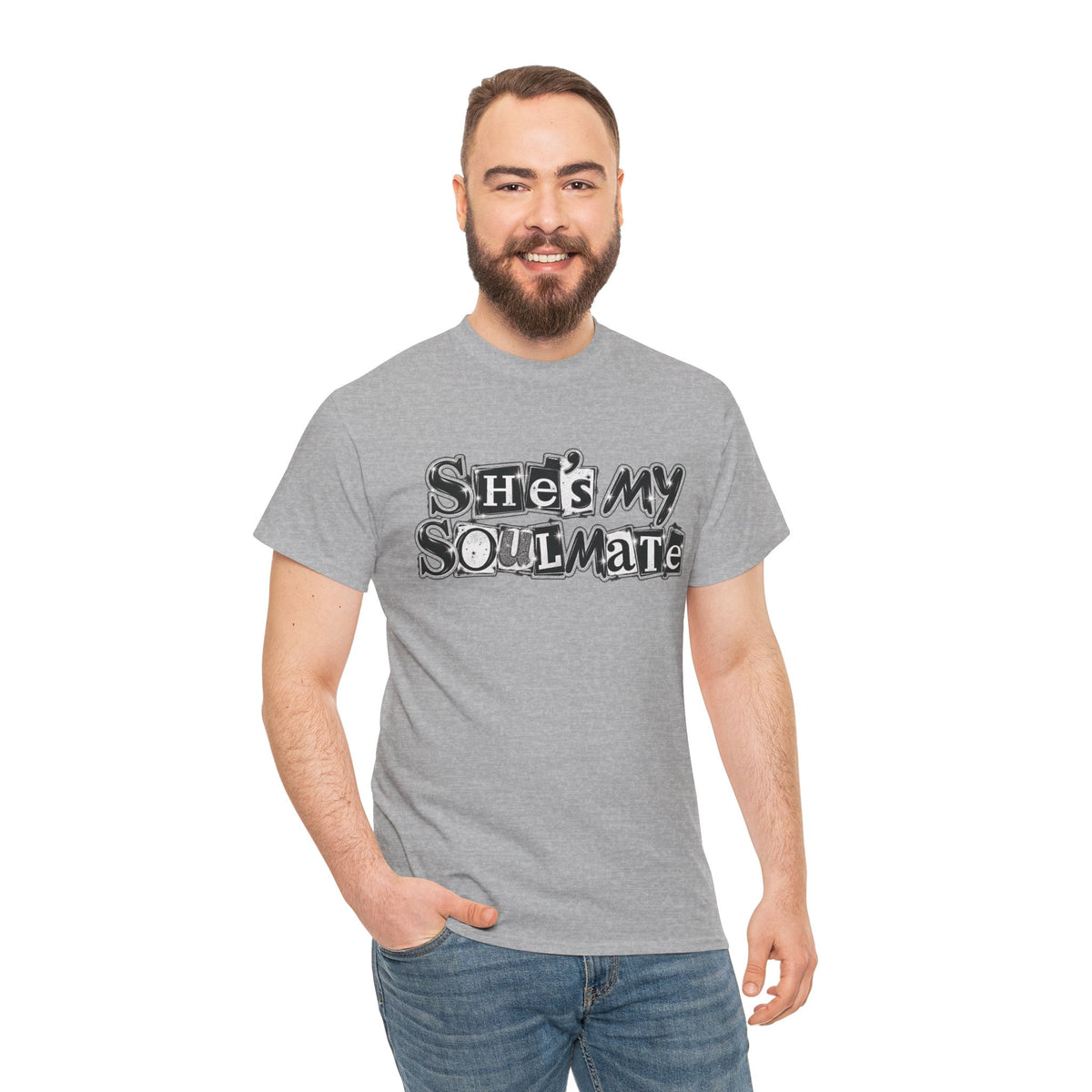 She's My Soulmate Couples T-Shirt