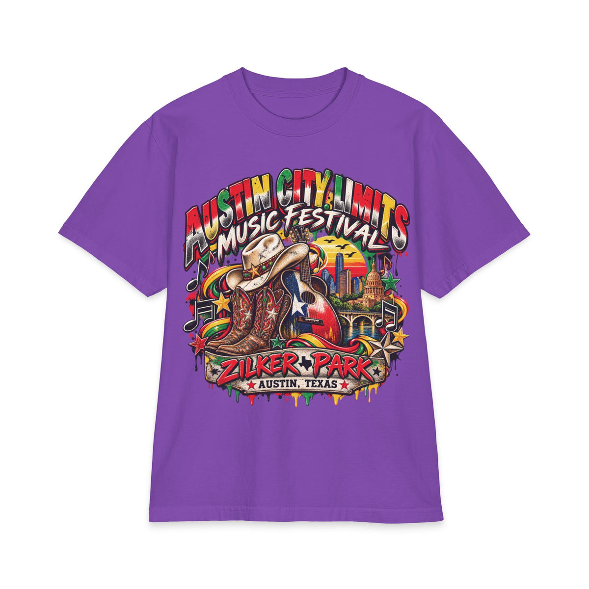 Austin City Limits Music Festival T-Shirt | ACL Zilker Park Lineup Tee