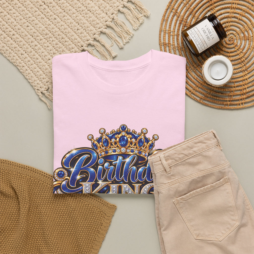 Birthday King Crown Graphic T-Shirt