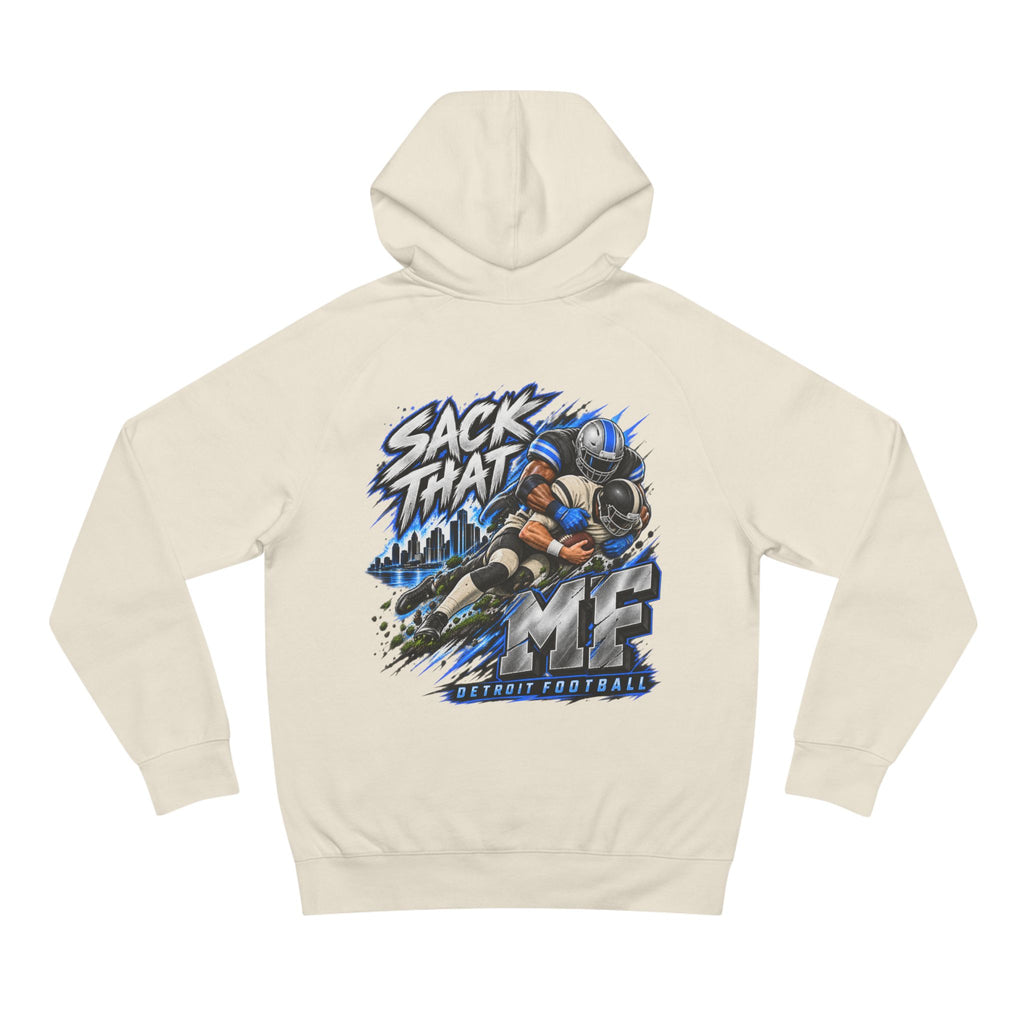 Detroit Motor City Grit & Sack That MF Football Hoodie