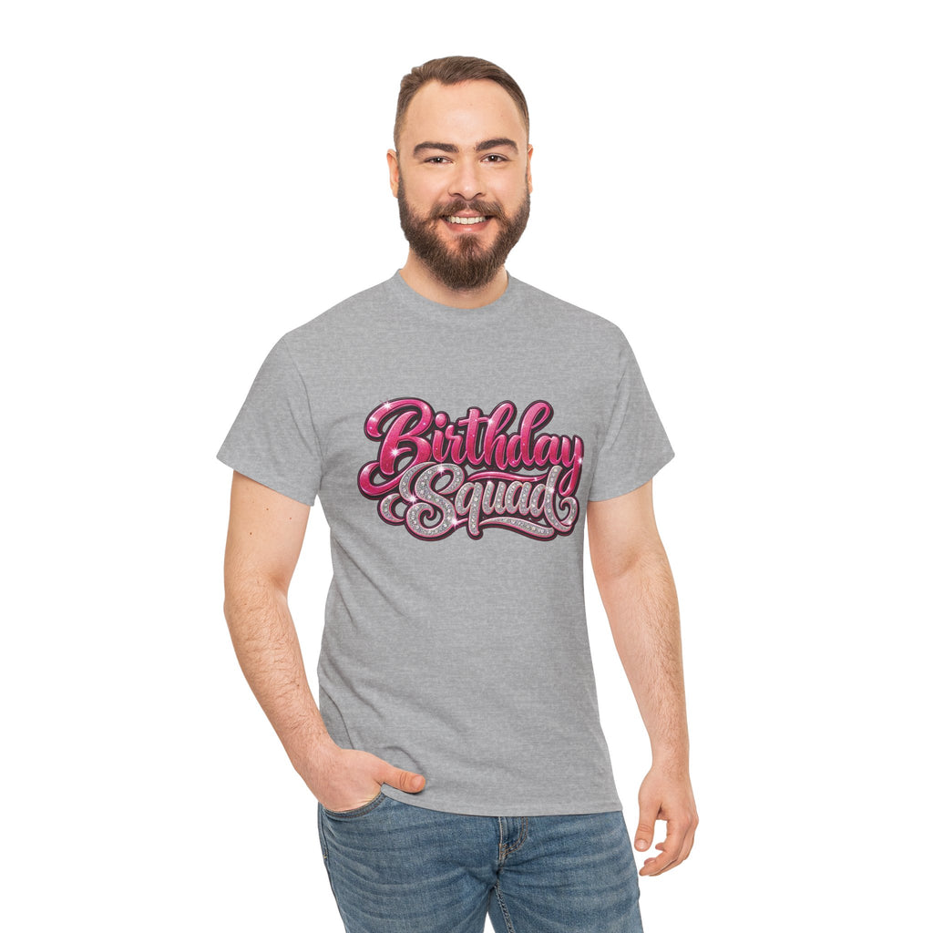 Birthday Squad Graphic T-Shirt