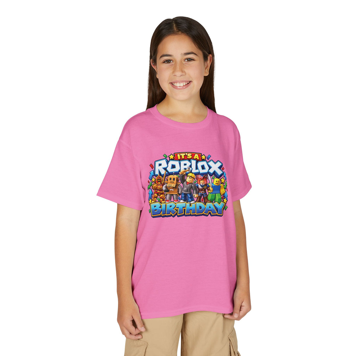 Youth Roblox Birthday T-Shirt – Leveling Up to 12