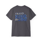 Detroit Lion graphic tee | I Bleed Blue go Lion shirt
