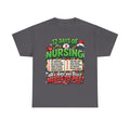 12 Days of Nursing T-Shirt | Funny Nurse Christmas Tee, Needs to Pee Design