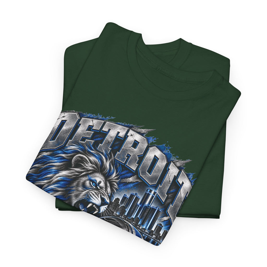 Detroit Football Lion Graphic Tee