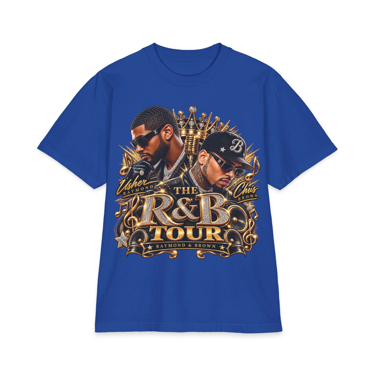 R&B Tour Graphic Tee | Concert Vintage Portrait Design