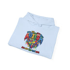Autism Puzzle Heart hoodie | Pullover Sweatshirt with Colorful Puzzle Piece Design