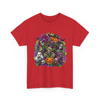 Spooky Halloween Monsters T-Shirt | Pumpkin, Ghost, Witch, Skeleton