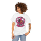 I Am the Storm Breast Cancer Awareness T-Shirt | Warrior Rhino Design, Pink Ribbons