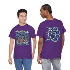 Detroit Basketball Lion Graphic Tee | City Streetball Detroit D Logo