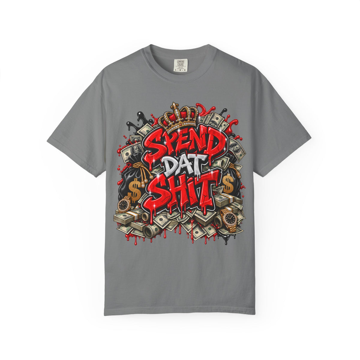 Spend Dat Shit T-shirt | Graffiti Money Street Art Tee
