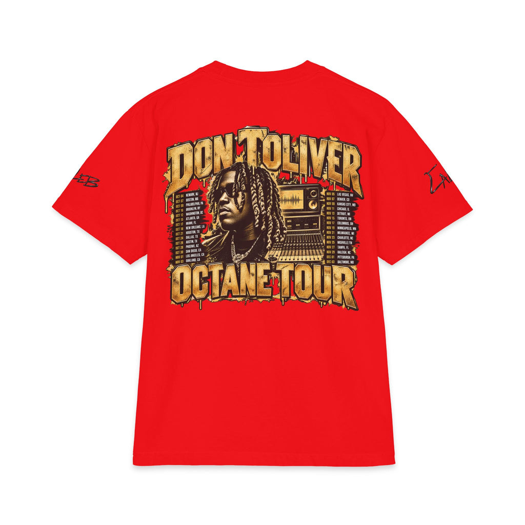 Don Toliver Octane Tour T-Shirt | Rapper Portrait, Sound System Graphics