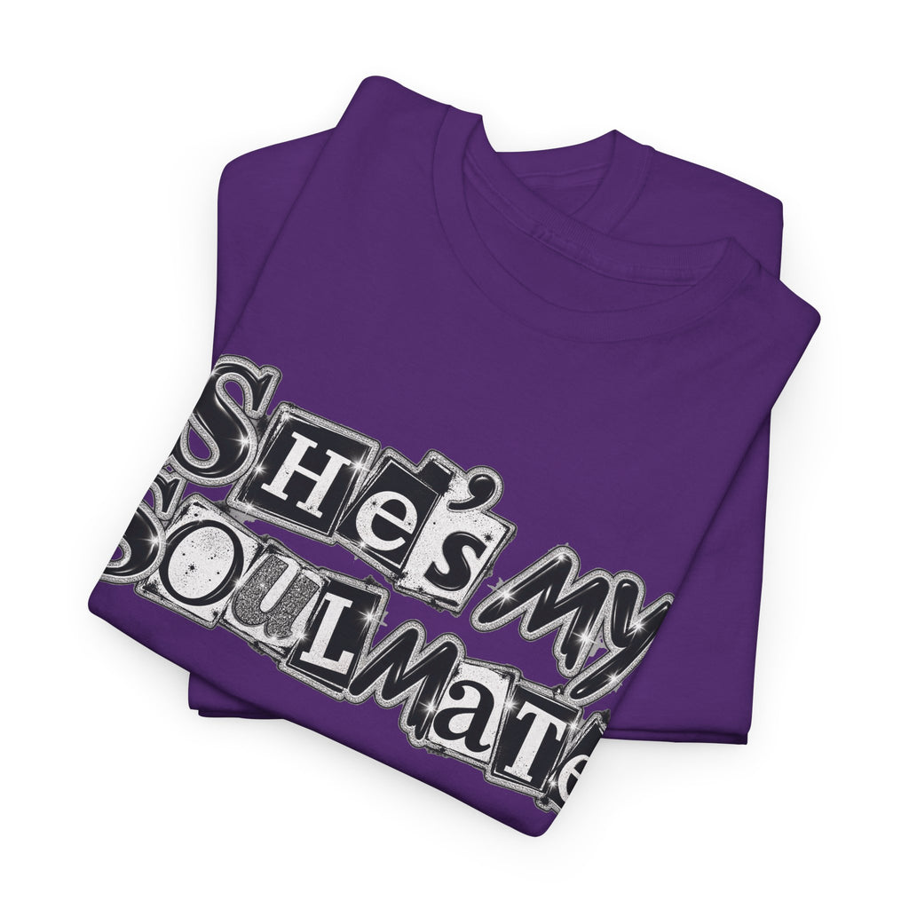 She's My Soulmate Couples T-Shirt