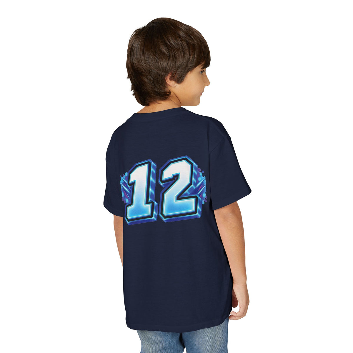 Fortnite Birthday Battle Begins Youth T-Shirt – Custom Number 12