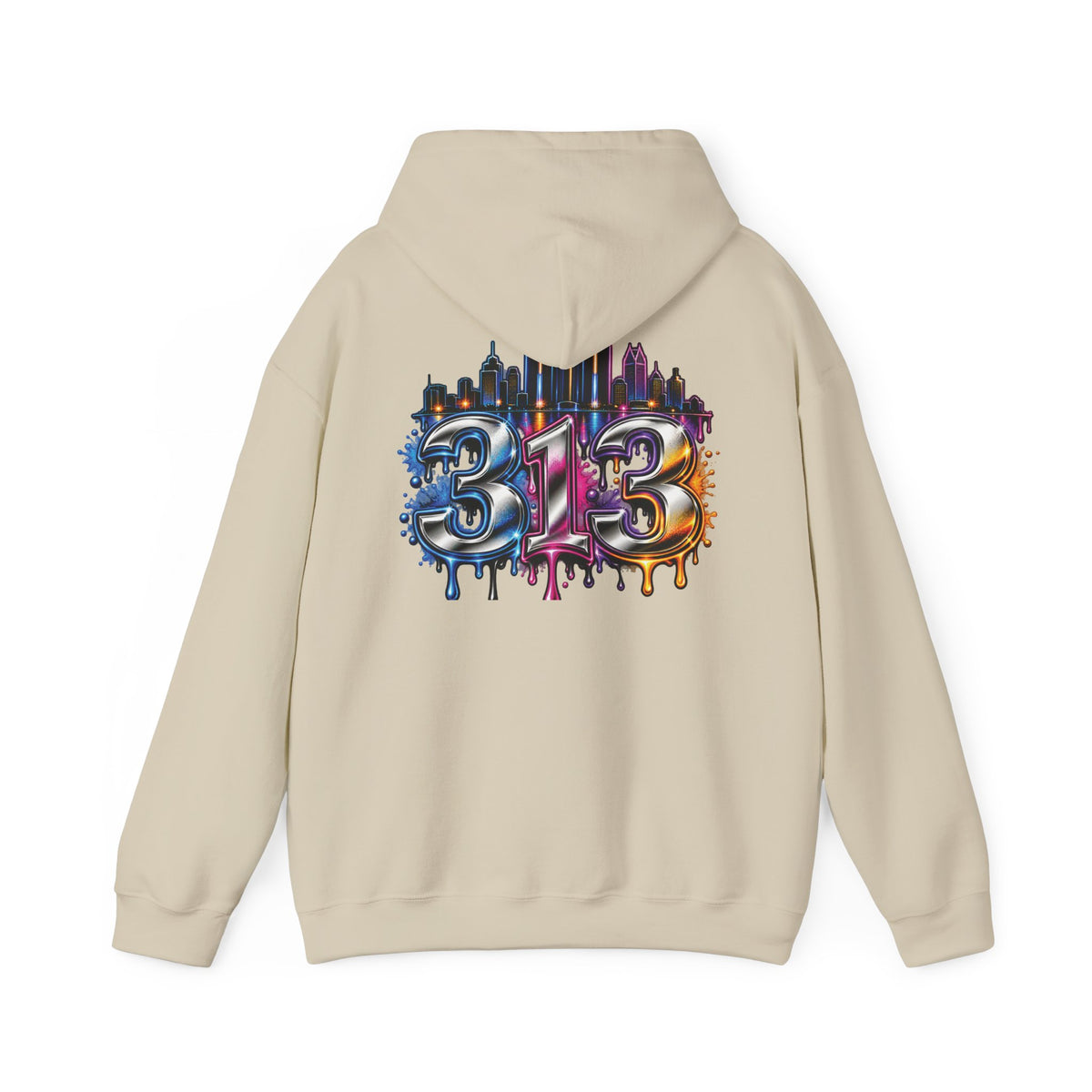 Detroit 313 City Pride Hoodie