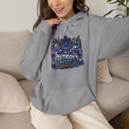 Detroit Skyline Collage Hoodie | Motor City Landmarks sweatshirt