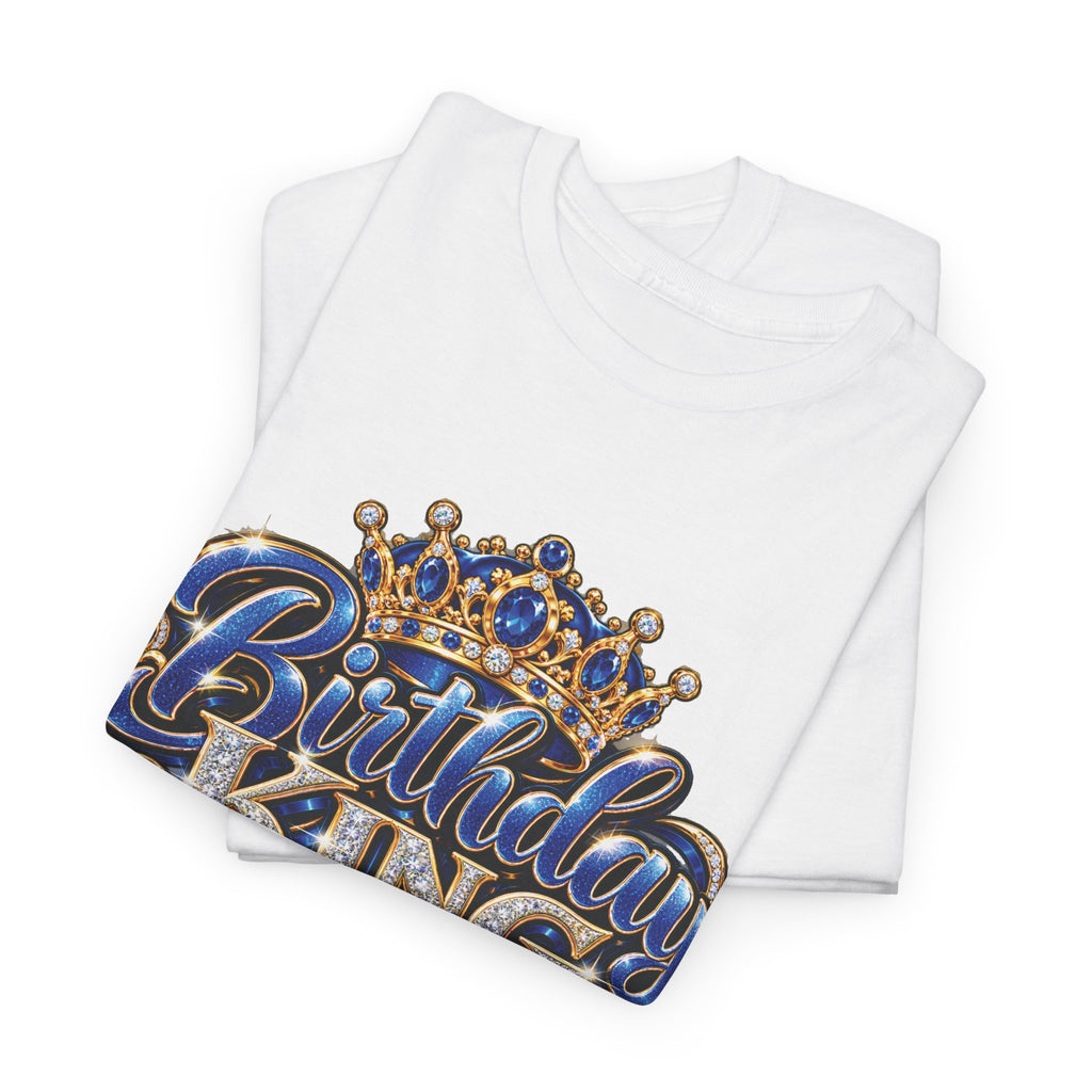 Birthday King Crown Graphic T-Shirt