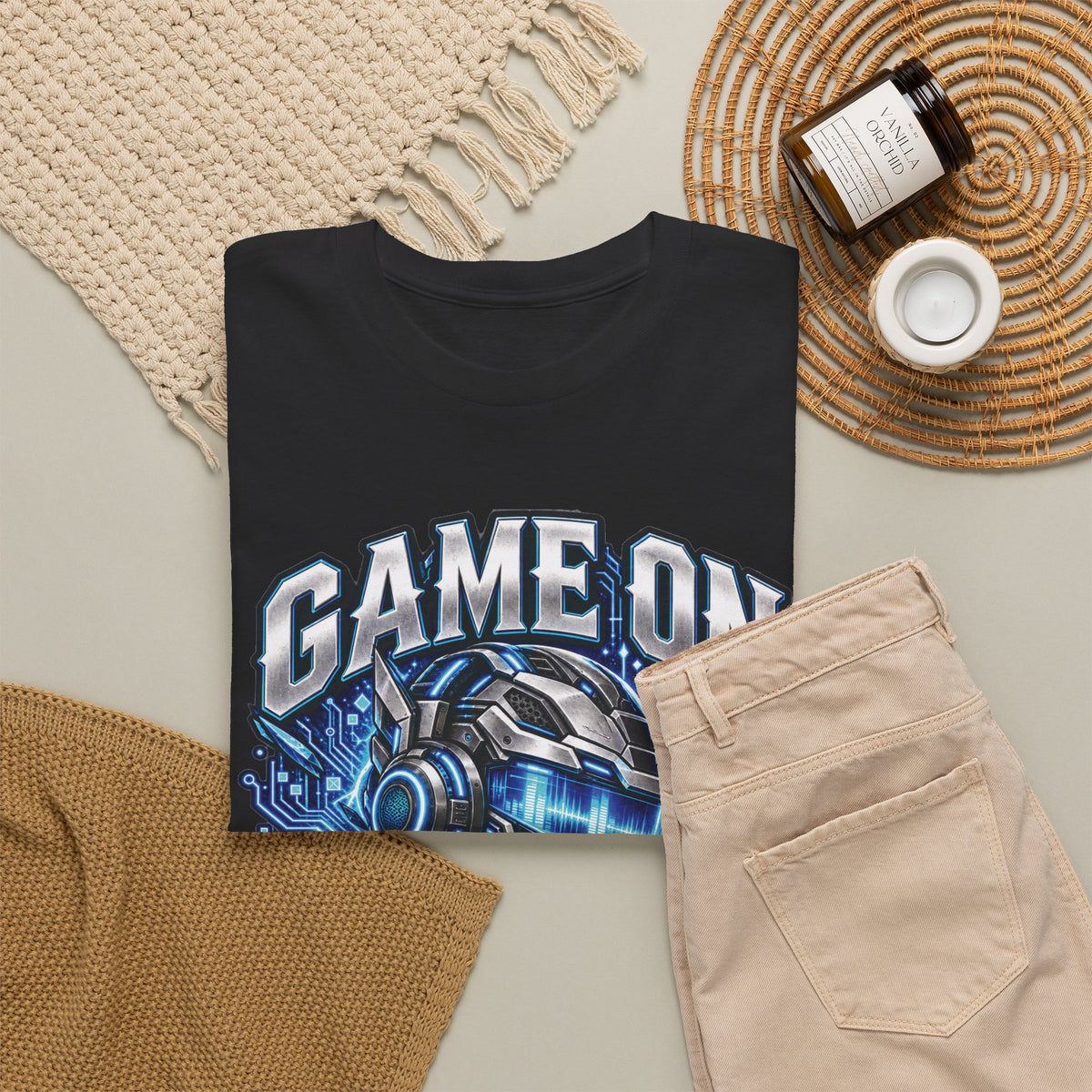 Game On Level Up Gamer Graphic T-Shirt