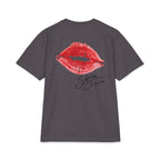 Retro Pinup Collage T-Shirt | Kiss Mark Back Print