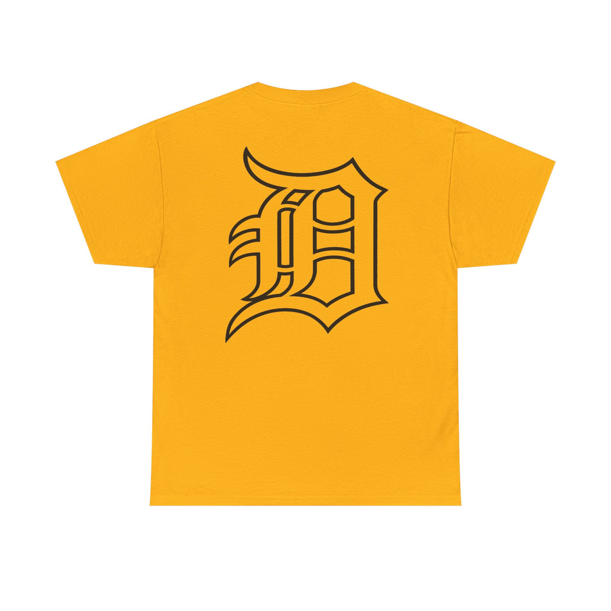 Detroit Hockey Player Graphic Tee | Metro Skyline, Winged Mascot