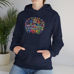 Detroit Graffiti Lion Hoodie | Colorful Street Art Pullover