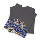 Birthday Blue Queen Crown Graphic Tee