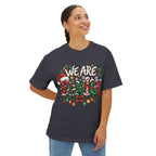 We Are Family Christmas T-Shirt | Holiday Family Shirt, Santa Holly Ornaments