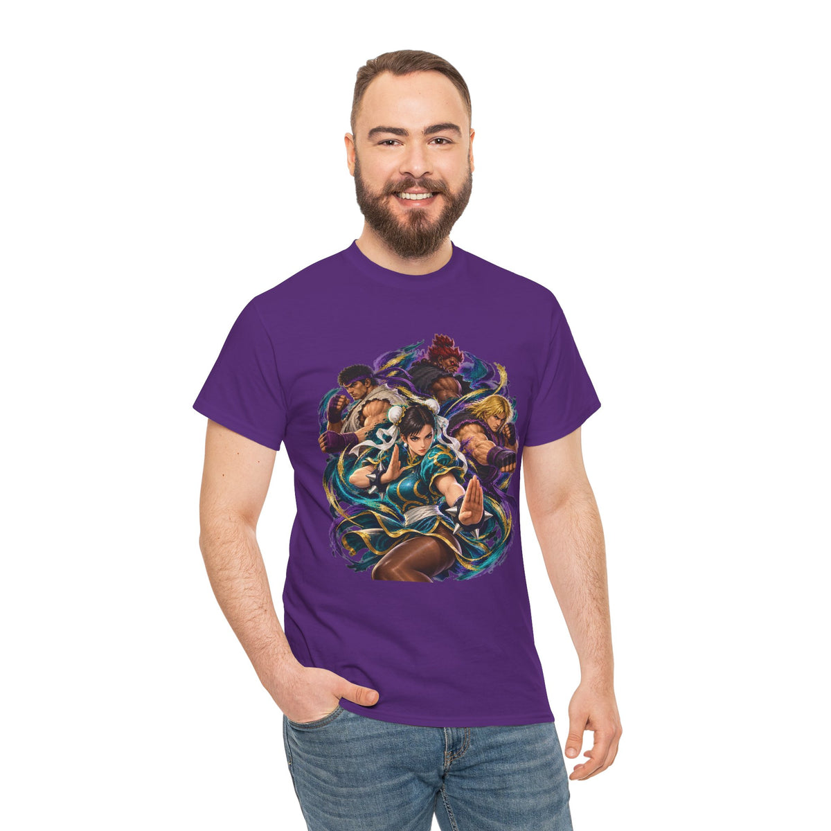 Street Fighter Characters Graphic T-Shirt