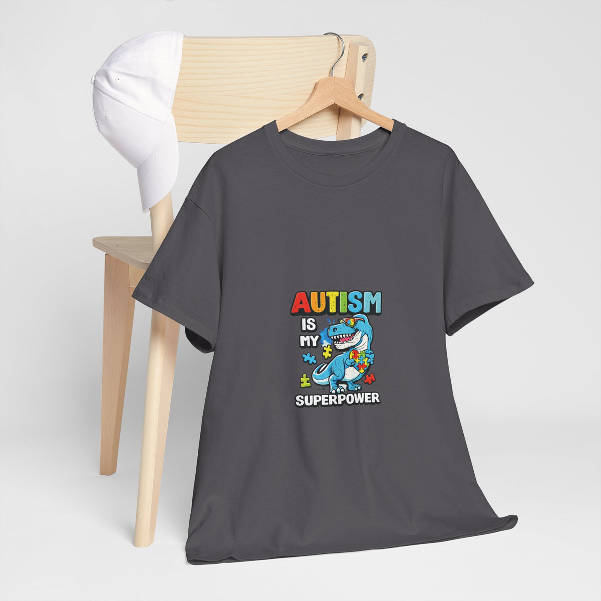 Autism Is My Superpower T-Shirt | Cute Shark Graphic Tee