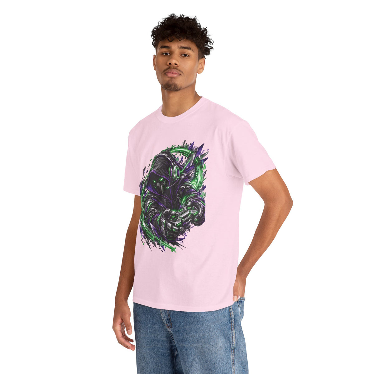 Dark Fantasy Samurai Warrior Video Game T-Shirt