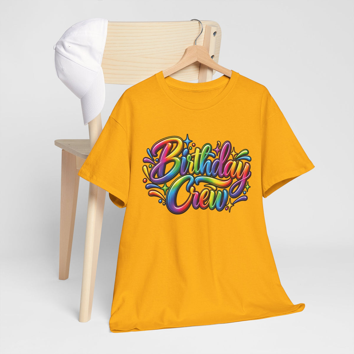Birthday Crew Colorful Celebration T-Shirt