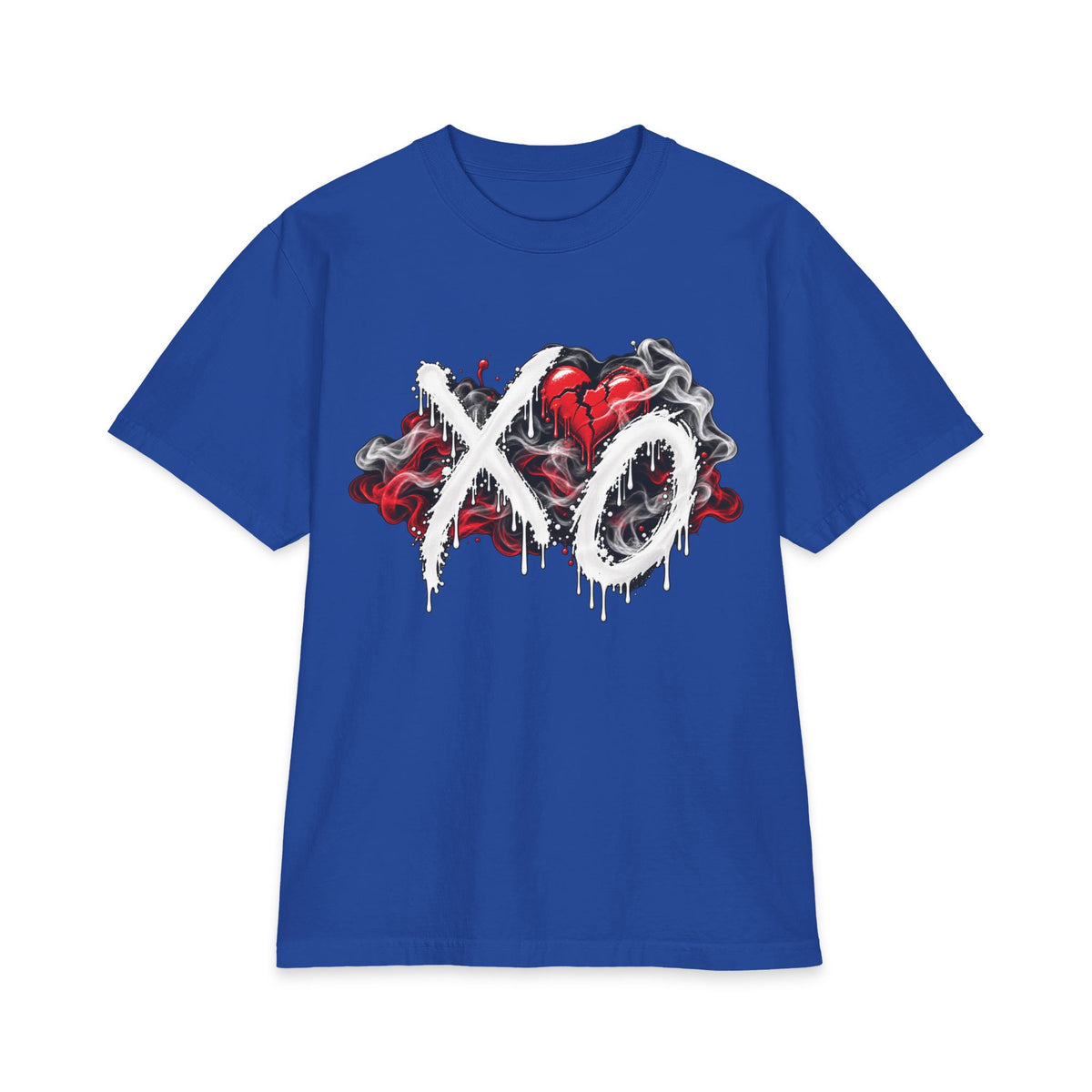 XO Heart Graffiti T-Shirt | Weeknd Triple Portrait Tee