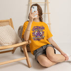 God Walks purple ribbon awareness T-Shirt | I'll Never Walk Alone design
