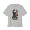 Trust Costs More Doberman Tee | Doberman Portrait, Gothic Text
