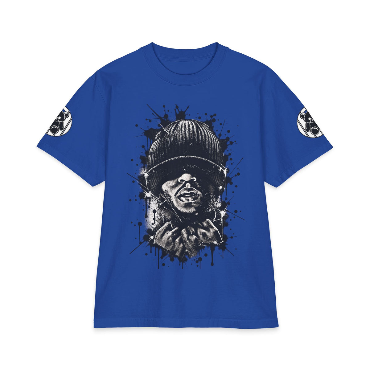 10 Years of 6lack Tour graphic T-Shirt | 6LACK portrait splash design