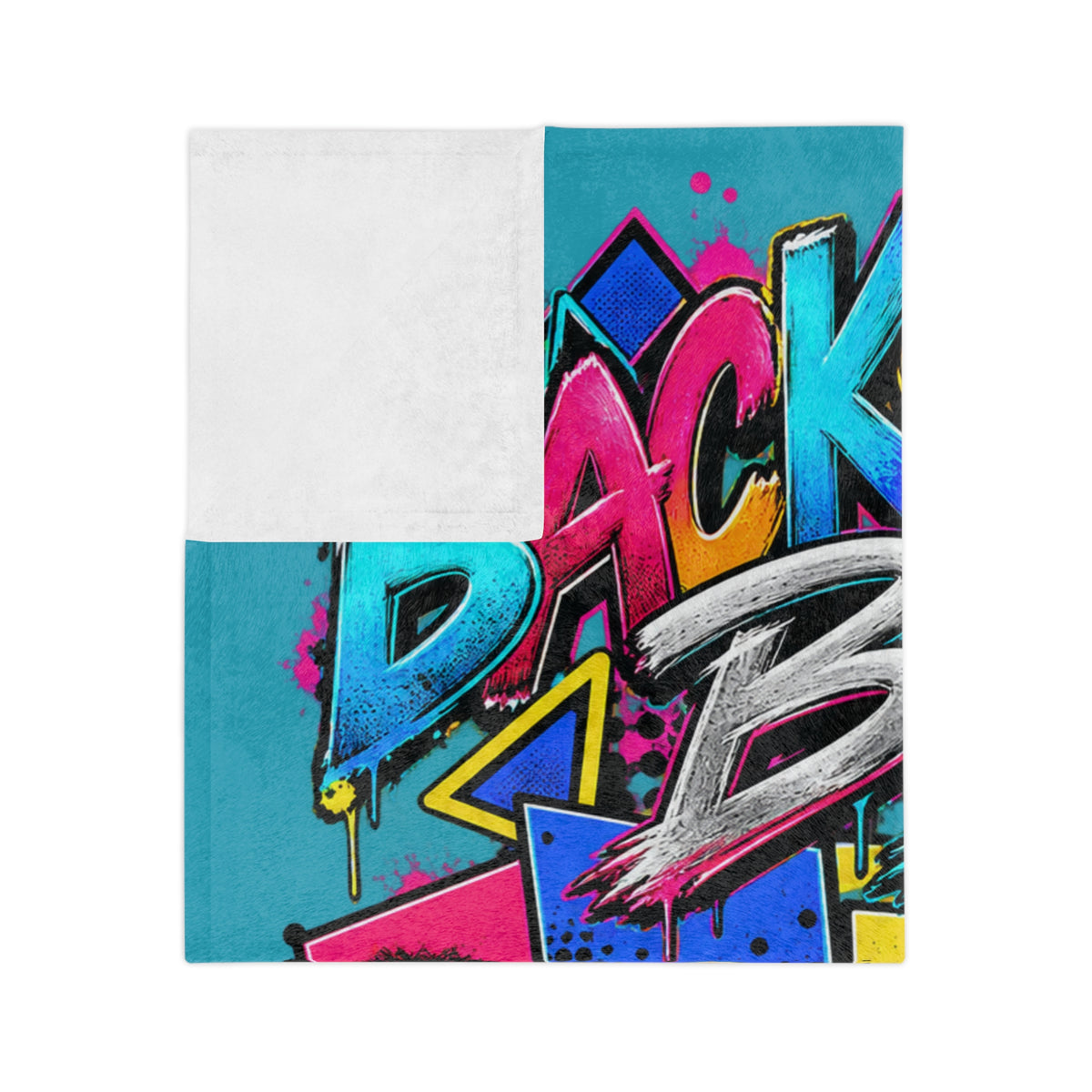 Backstreet Retro Pop Band Graphic Blanket | Velveteen Microfiber Blanket