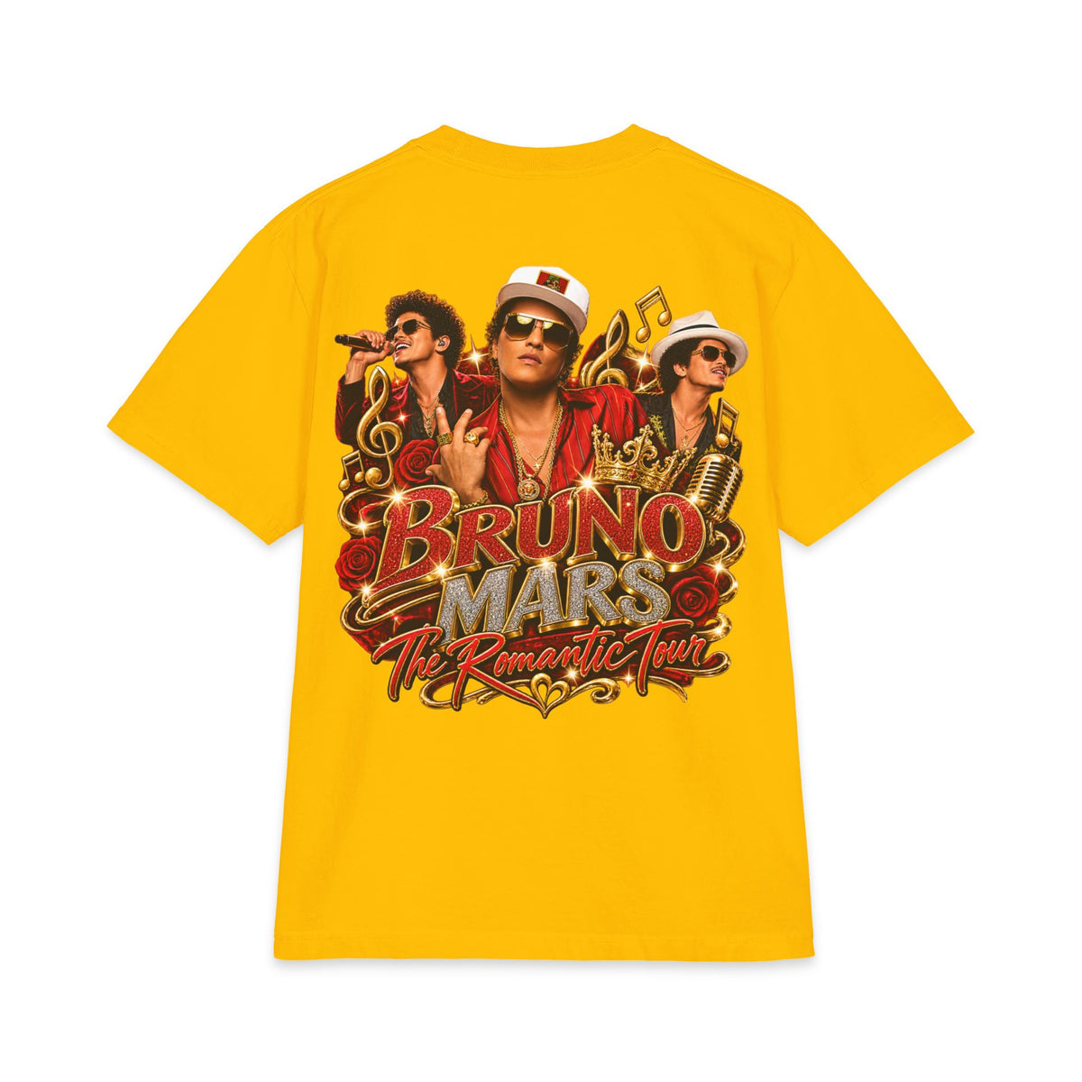 Bruno Mars Romantic Tour T-Shirt | Concert Band Tee