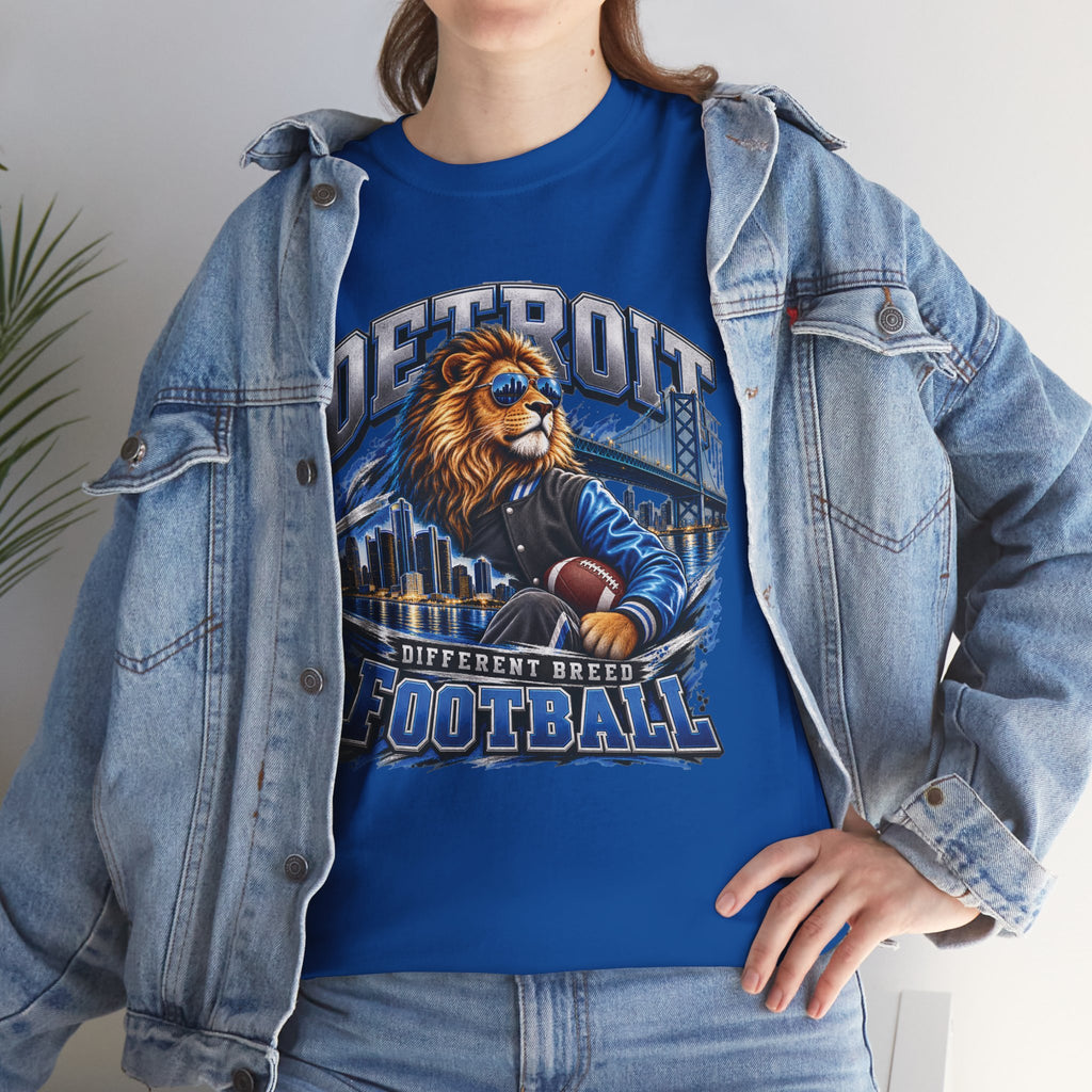 Detroit Lions Football Graphic T-Shirt