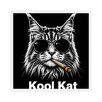 Kool Kat cat with sunglasses and cigar Sticker | Kiss-Cut Sticker