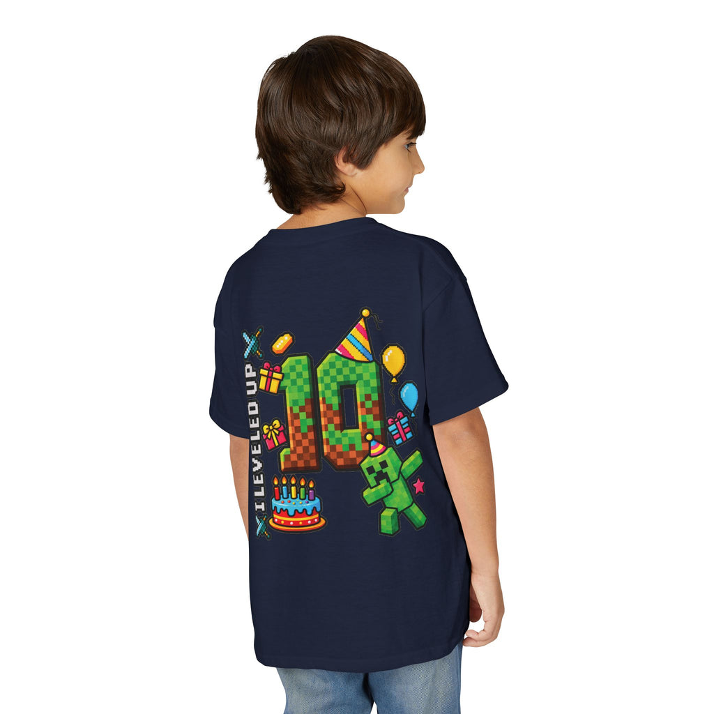 Minecraft-Inspired “Bruh, It’s My Birthday” Youth T-Shirt