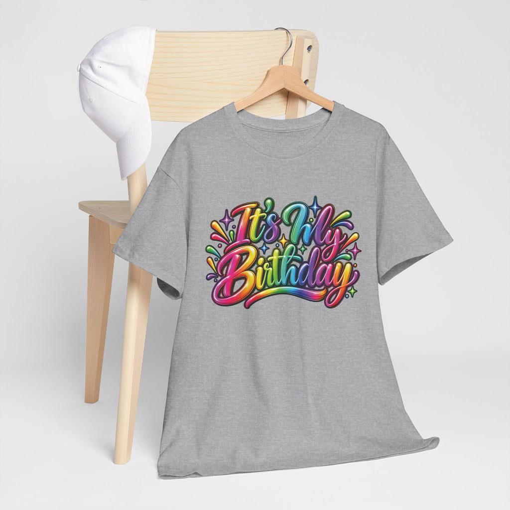 It’s My Birthday Colorful Celebration T-Shirt
