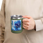 Blue Football Helmet Lions mug | 15oz Tumbler
