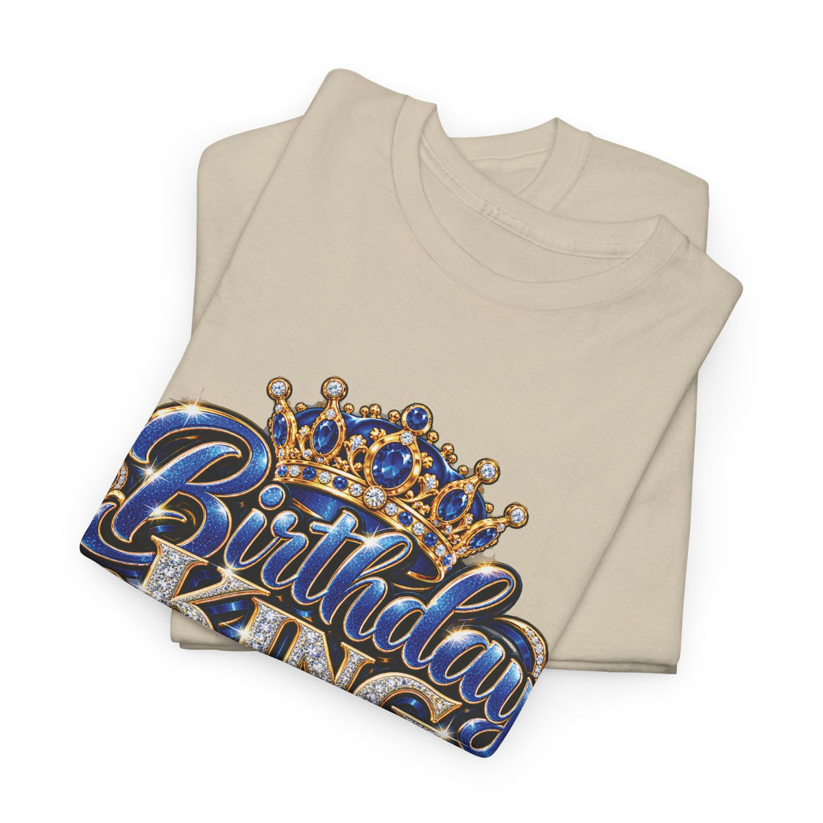 Birthday King Crown Graphic T-Shirt
