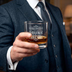 Hangovers Are Temporary Drunk Forever Whiskey Glass | Engraved Rocks Glass