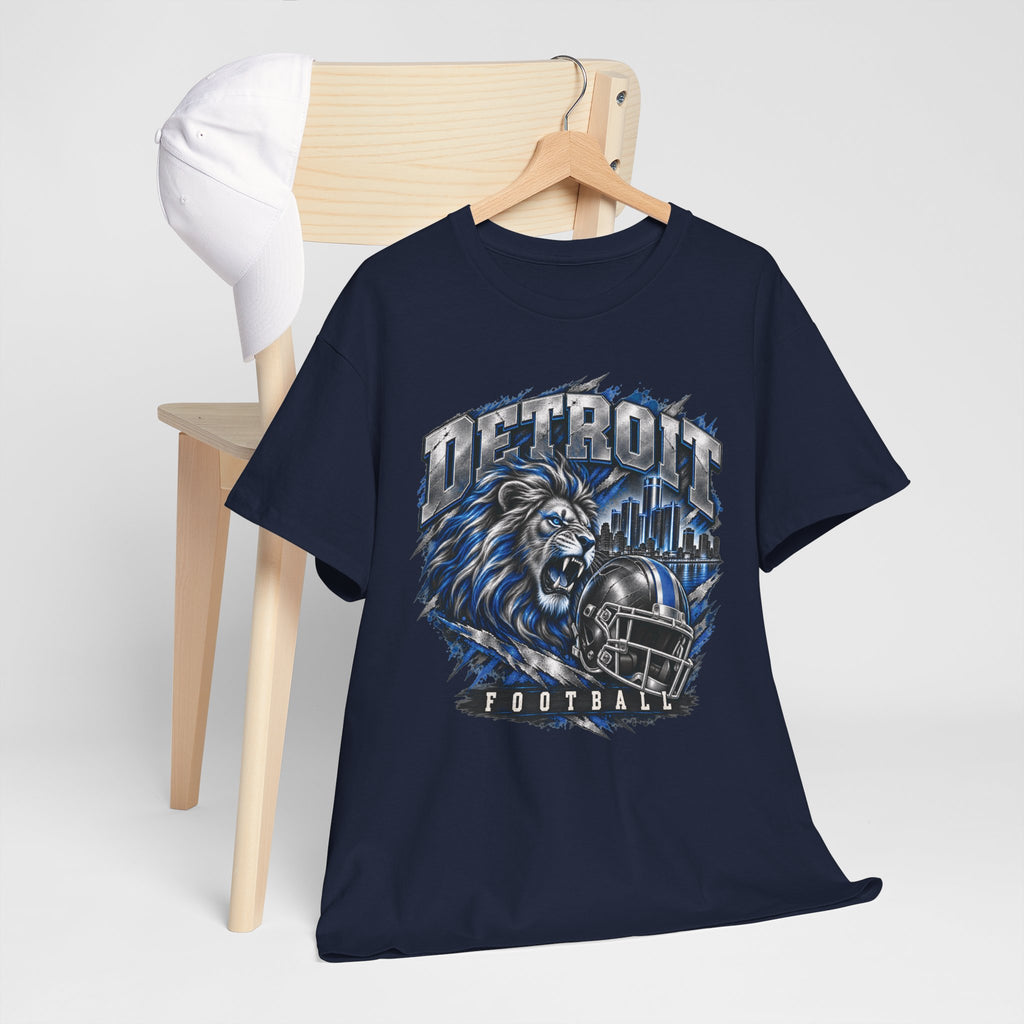 Detroit Football Lion Graphic Tee