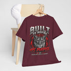 Built to Inspire His Purpose Couples Tiger Graphic T-Shirt