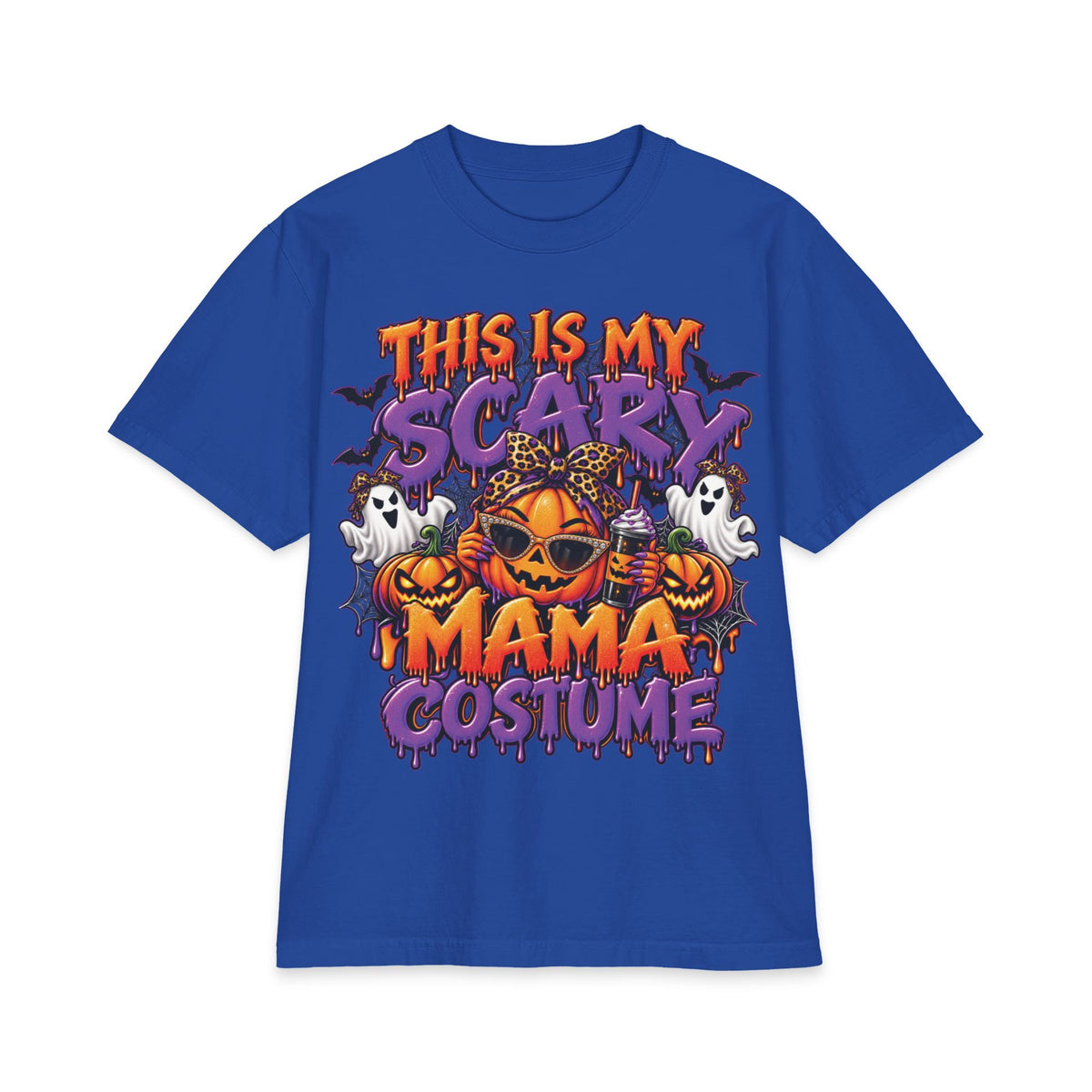This Is My Scary Mama Costume T-Shirt | Halloween Pumpkin Ghosts